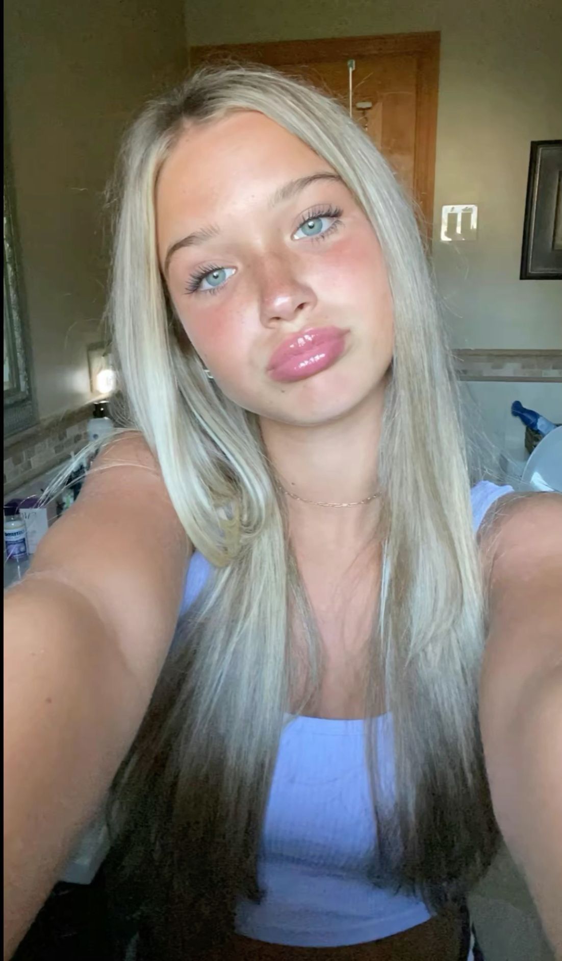 Before selfie